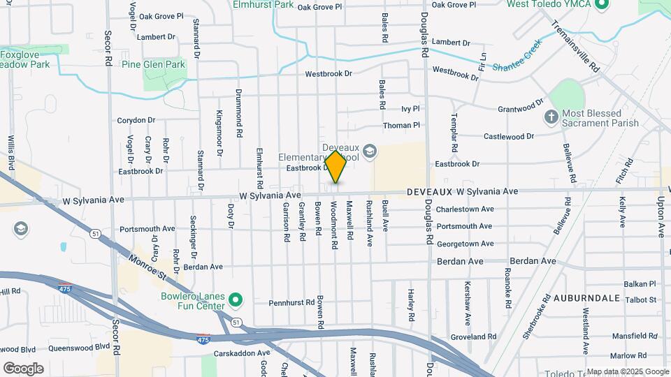 4001 Woodmont Rd Mapa y Detalles de la Ubicación