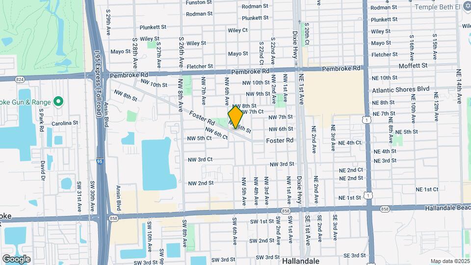 520 Foster Rd Map and Location Details