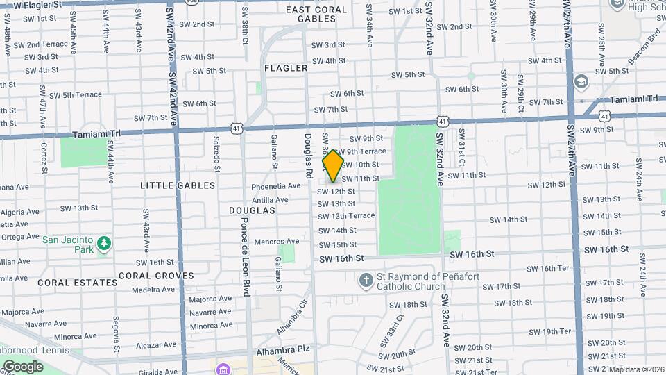 3629 SW 12th St Mapa y Detalles de la Ubicación
