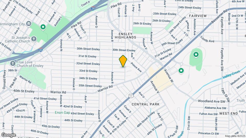 3212 Avenue S Map and Location Details