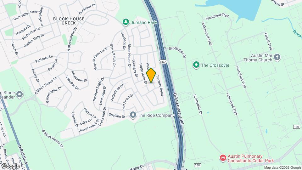 2505 Winslow Dr Map and Location Details