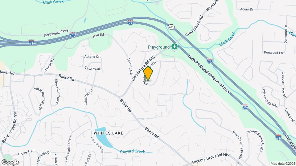 2631 Abbots Glen Dr NW Mapa y Detalles de la Ubicación