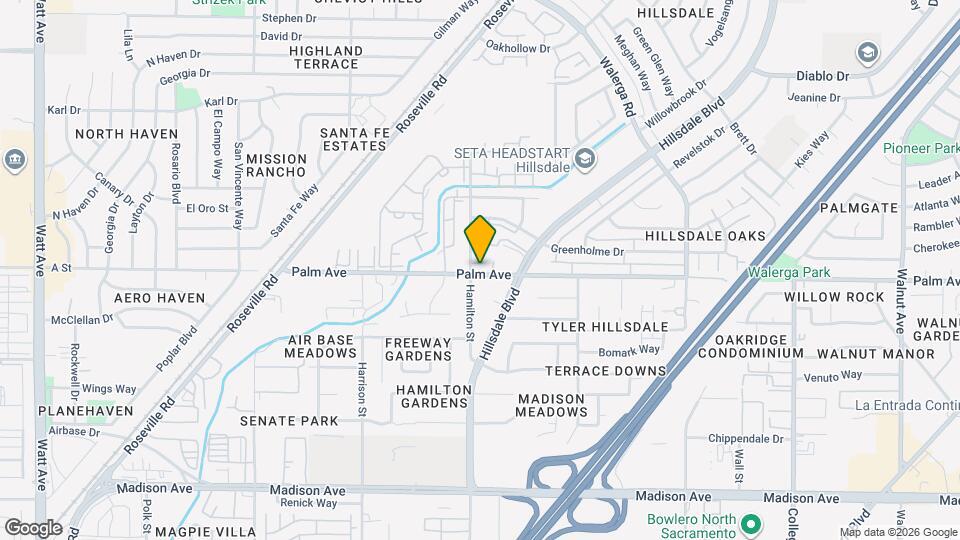 5606 Hamilton St Map and Location Details