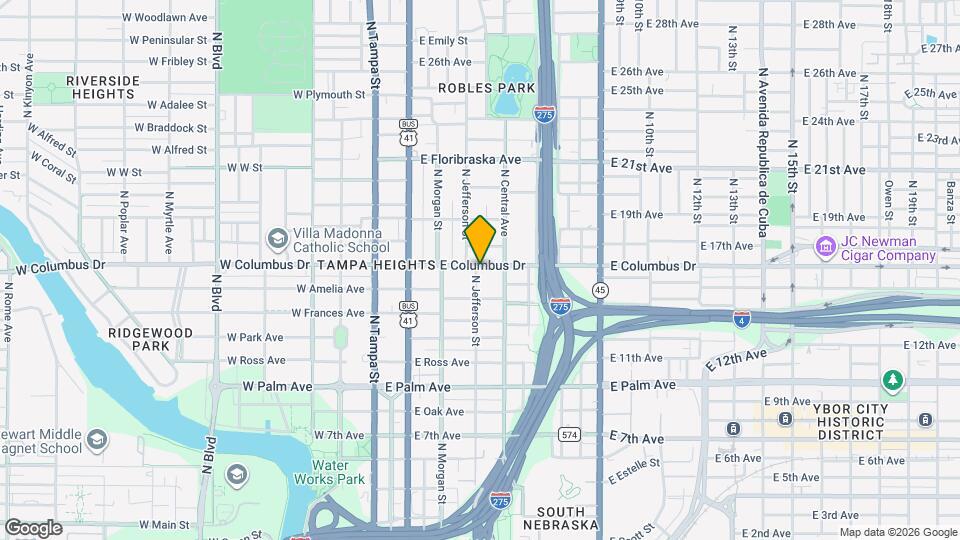 401 E Columbus Dr Map and Location Details