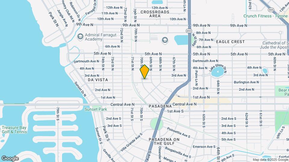 6943 Burlington Ave N Map and Location Details