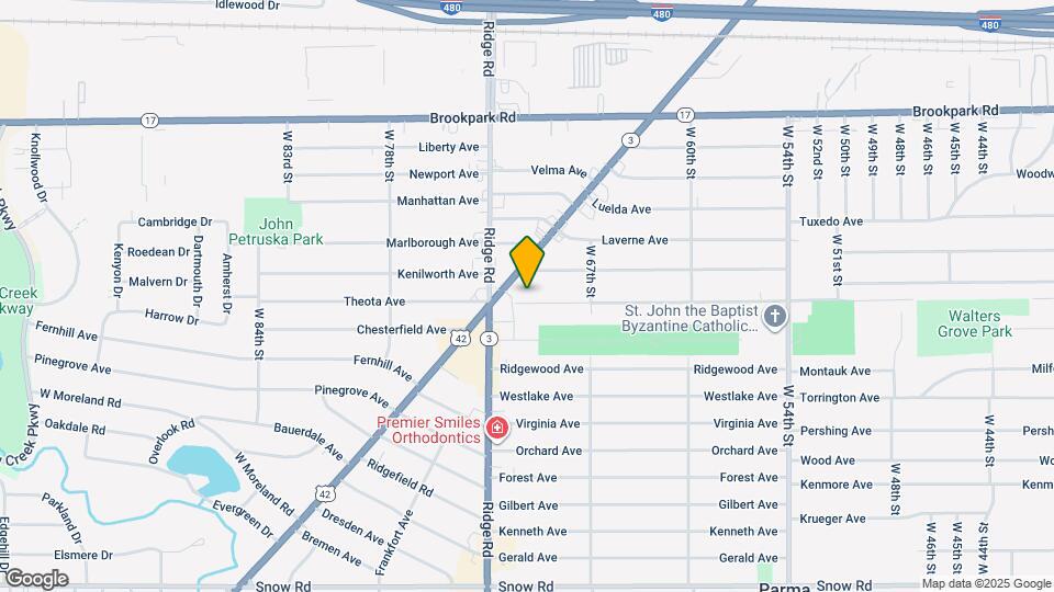 7014 Theota Ave Map and Location Details