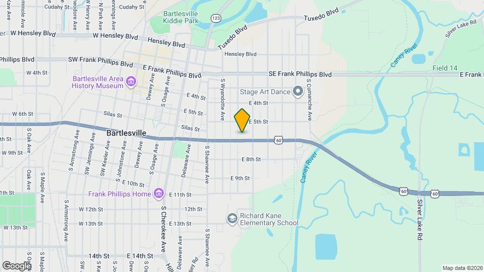 524 S Seneca Ave Map and Location Details