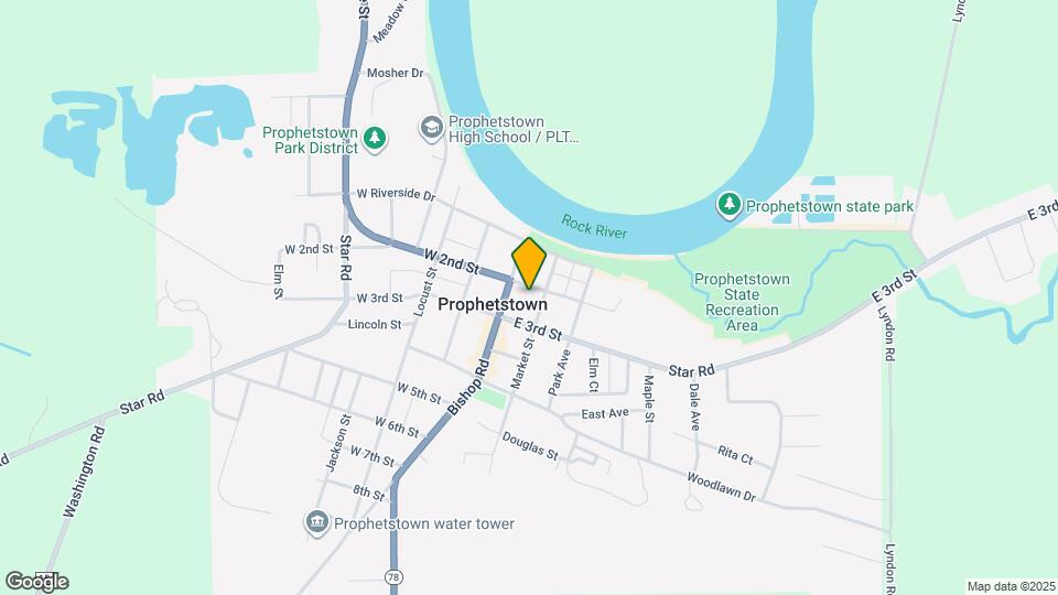 109 E 2nd St, Unit 9 Map and Location Details