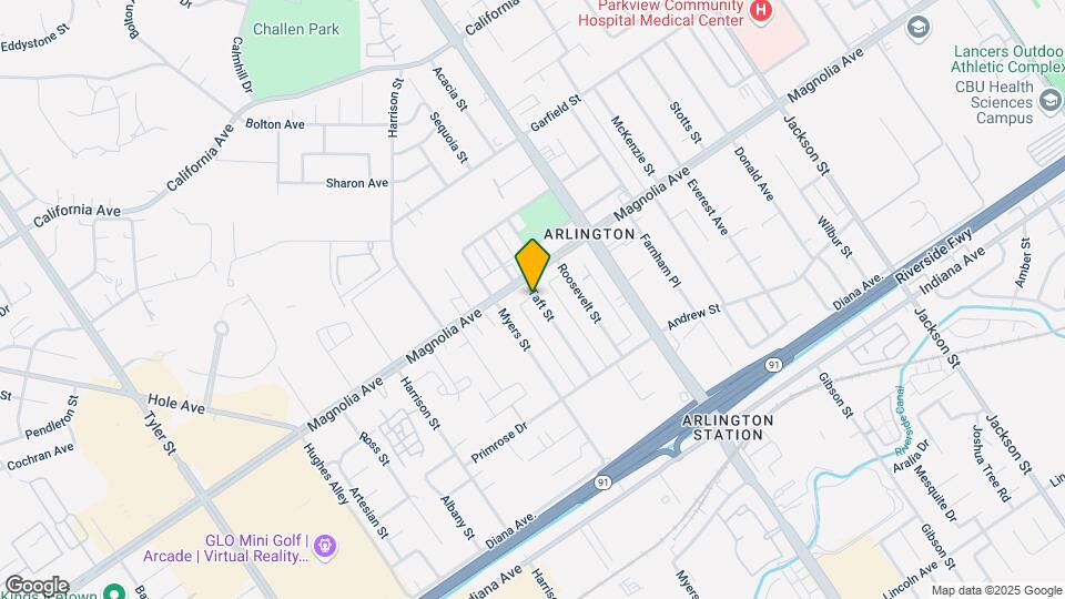3772 Taft St Mapa y Detalles de la Ubicación