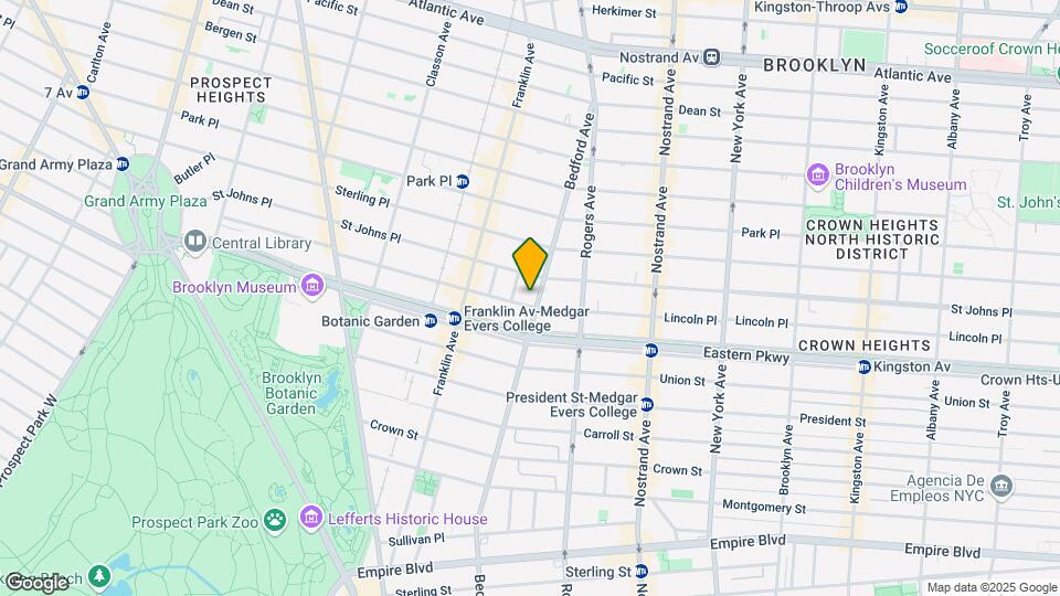 1524 Bedford Ave Map and Location Details
