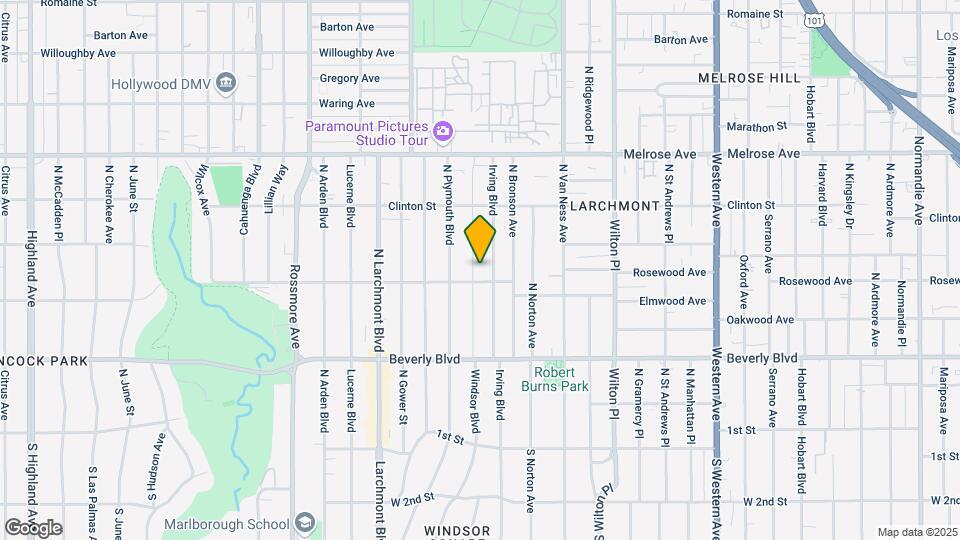 512 N Windsor Blvd Map and Location Details