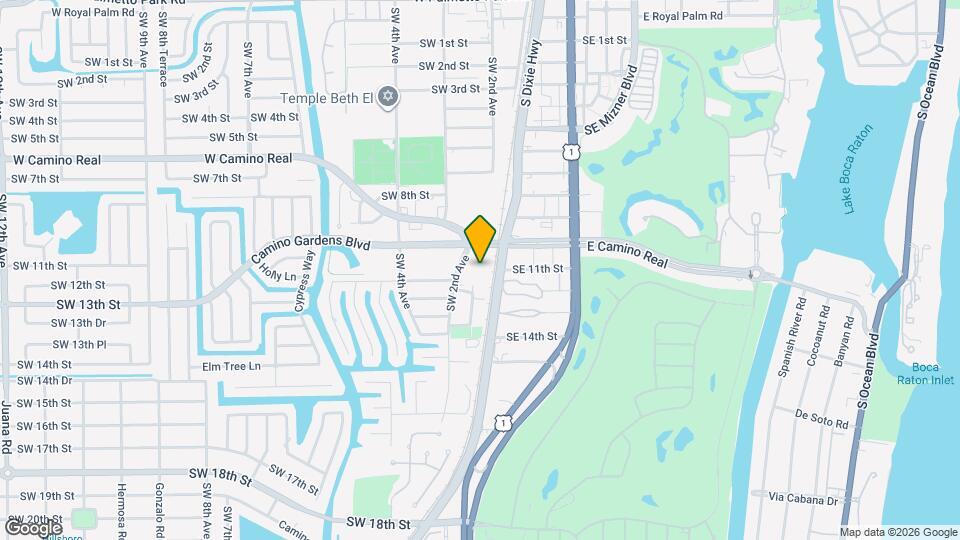 200 W Camino Real Map and Location Details