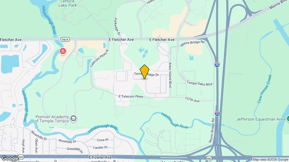 7904 Terrace Ridge Dr Map and Location Details