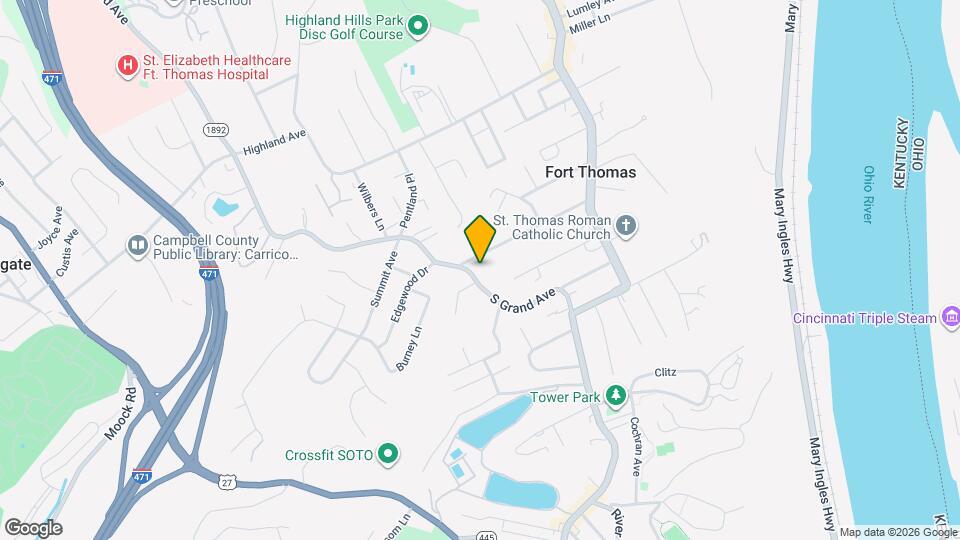 512 S Grand Ave Map and Location Details