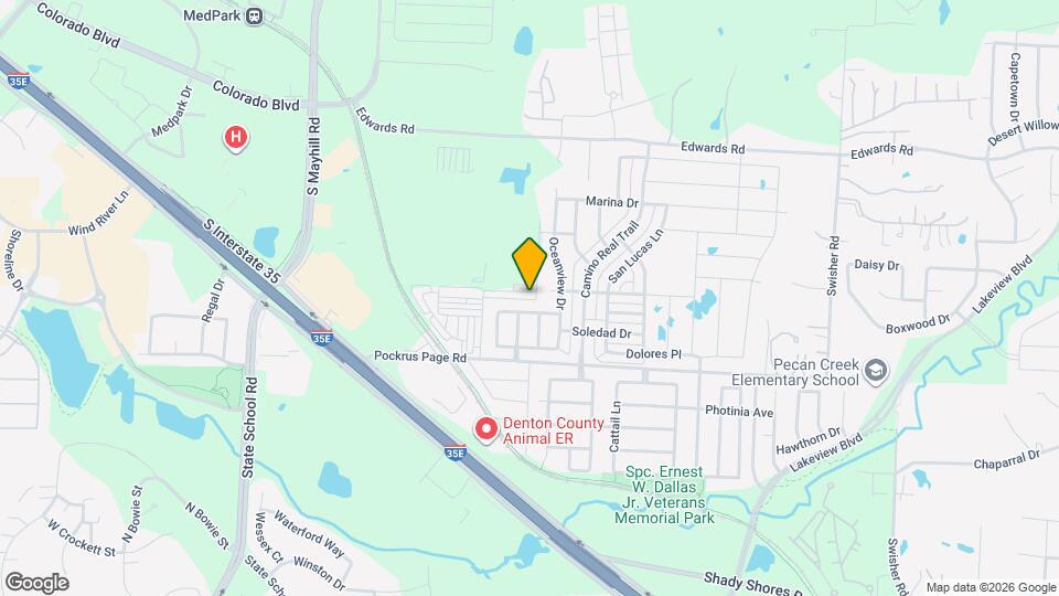 5104 Claudia Dr Mapa y Detalles de la Ubicación