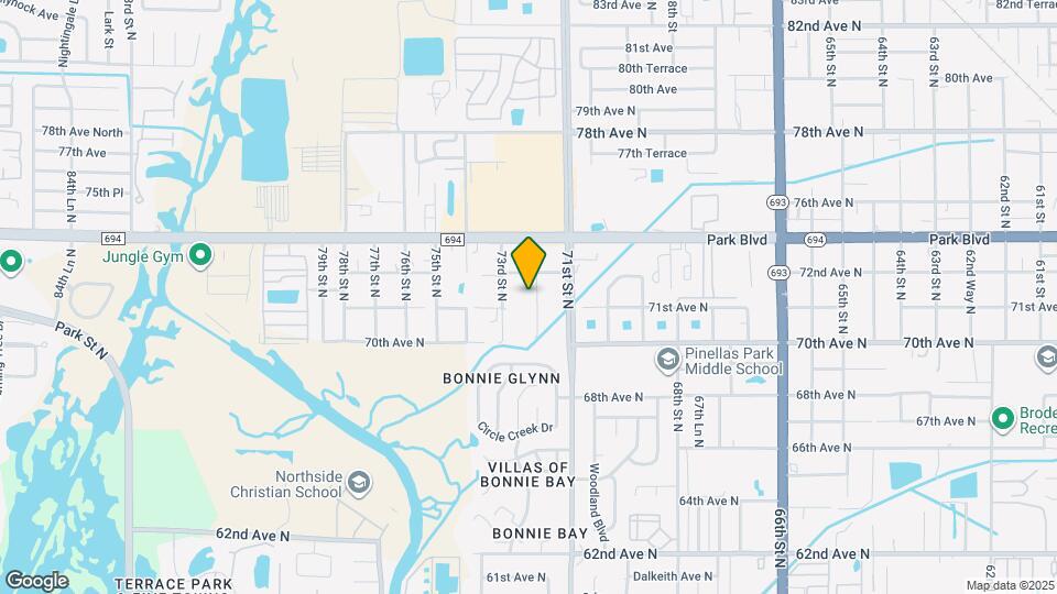 7124 72nd St N Map and Location Details