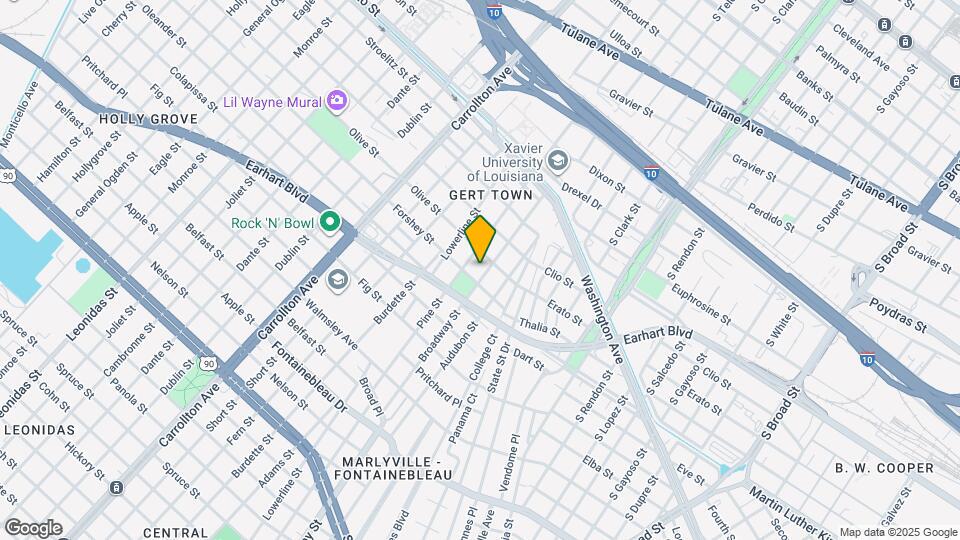 3318 Broadway St Map and Location Details