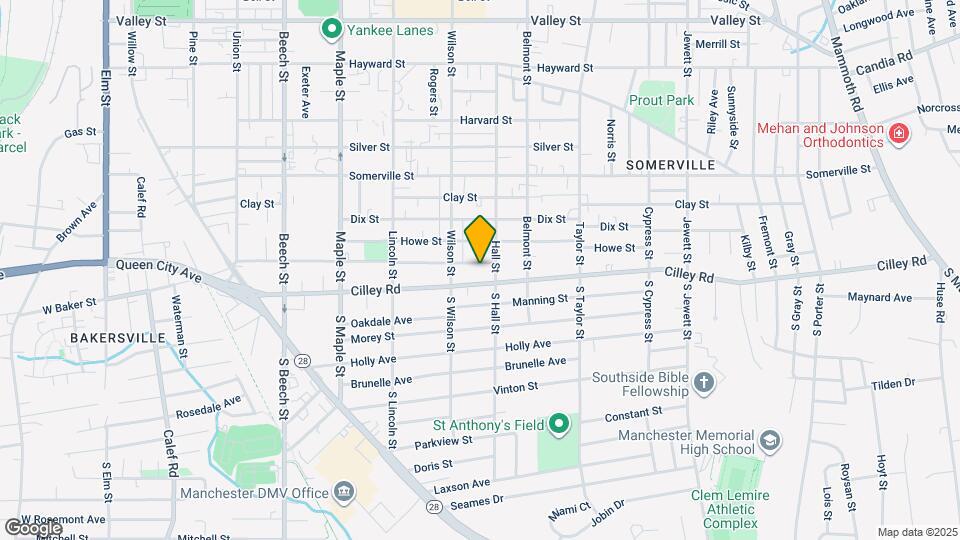 635 Shasta St Map and Location Details