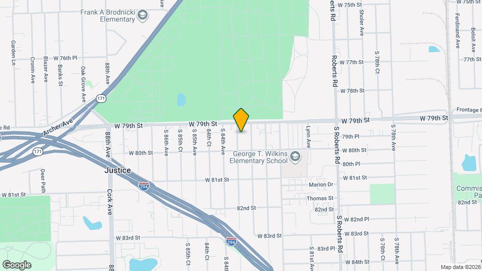 7919 S 83rd Court Map and Location Details