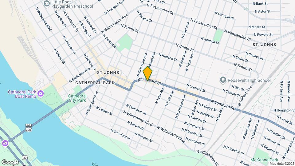 7480 N Oswego Ave Map and Location Details