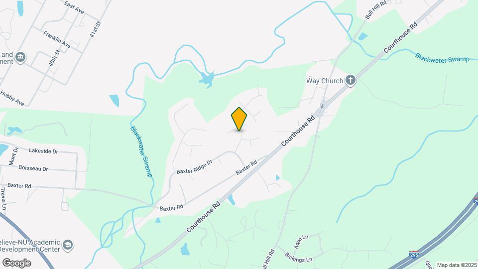 7413 Cross Point Ln Map and Location Details