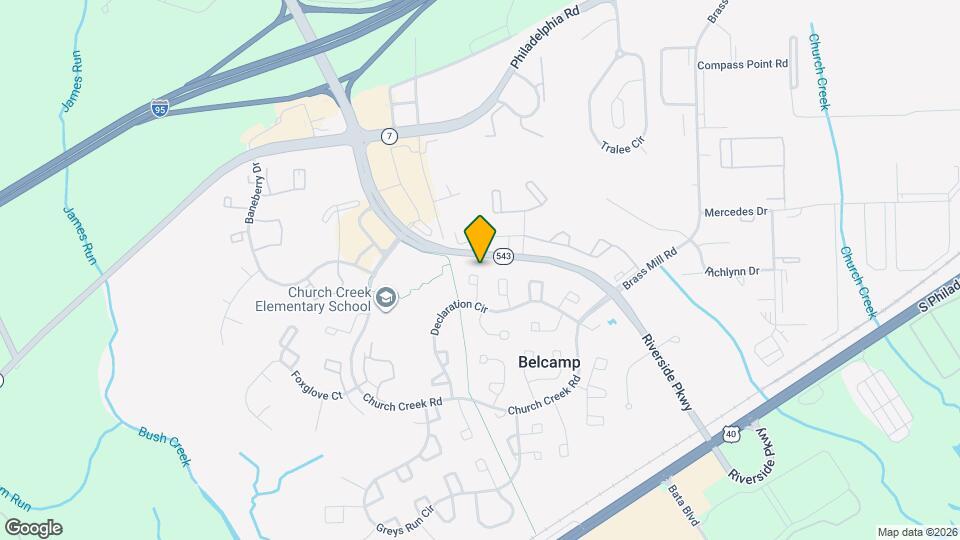 1335 Stockett Square Map and Location Details