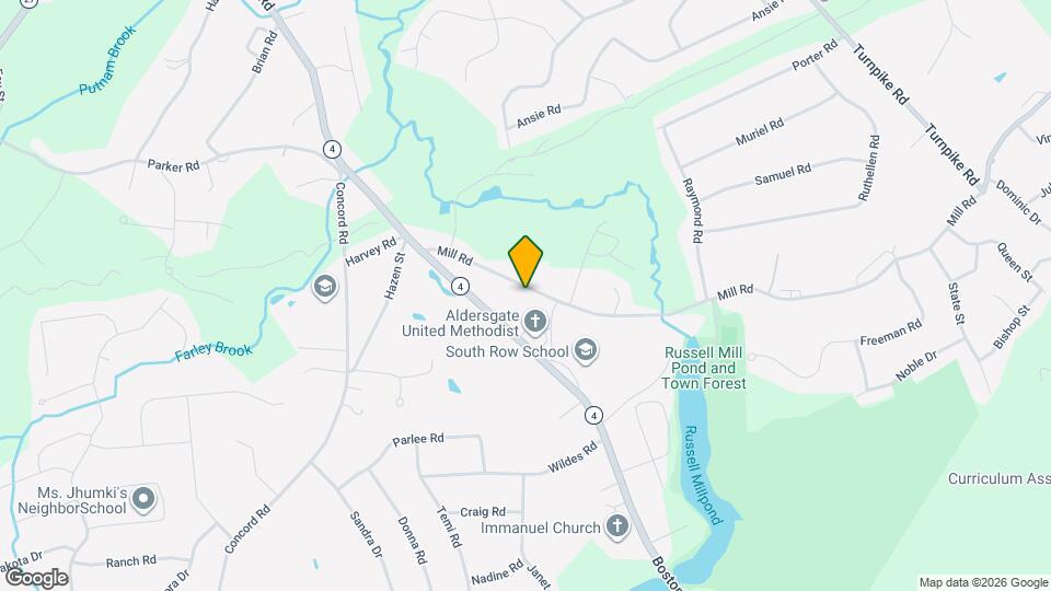 39 Mill Rd Map and Location Details