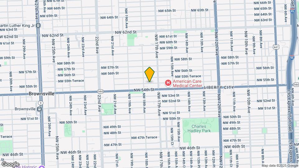 1762 NW 55th St-Unit -1762 Map and Location Details