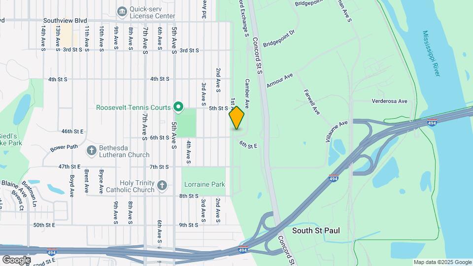 553 1st Ave S Map and Location Details