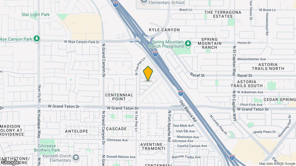 9321 Golden Lad Ave Map and Location Details