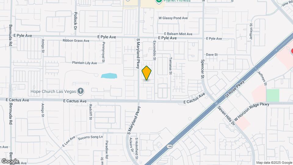 1274 Willow Village Ave Map and Location Details