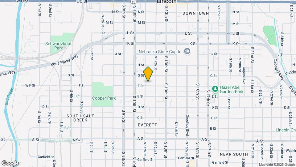 1110 F St Map and Location Details