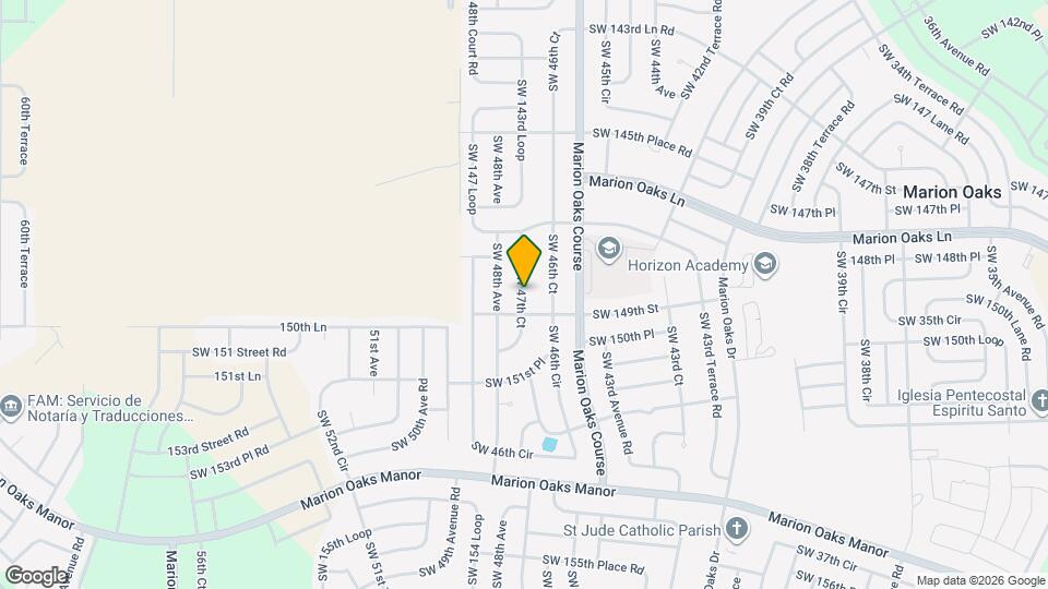 14813 SW 47th Ct Map and Location Details