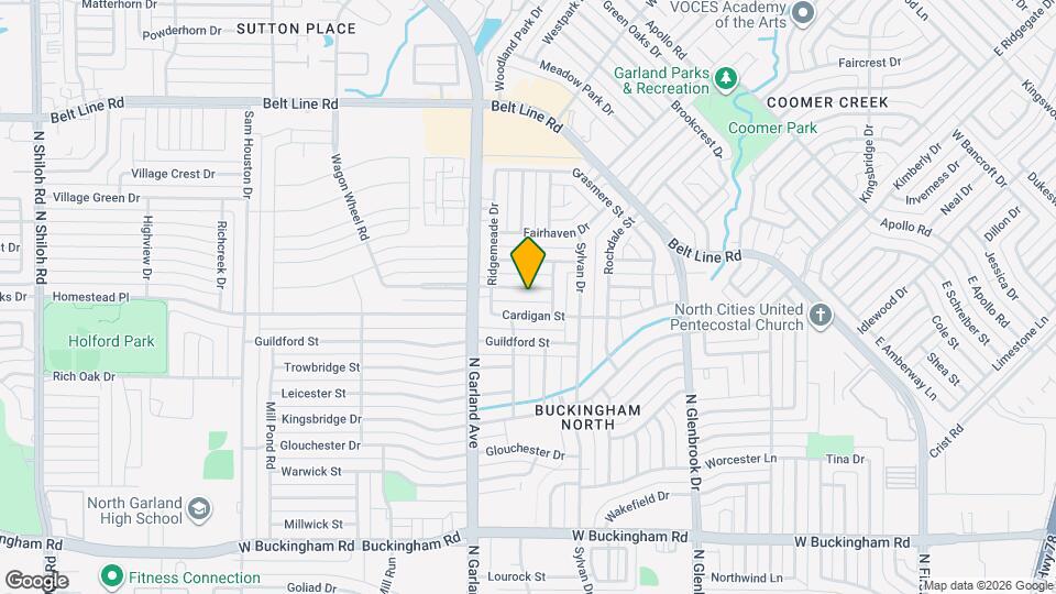 1214 Wagon Wheel Rd Map and Location Details