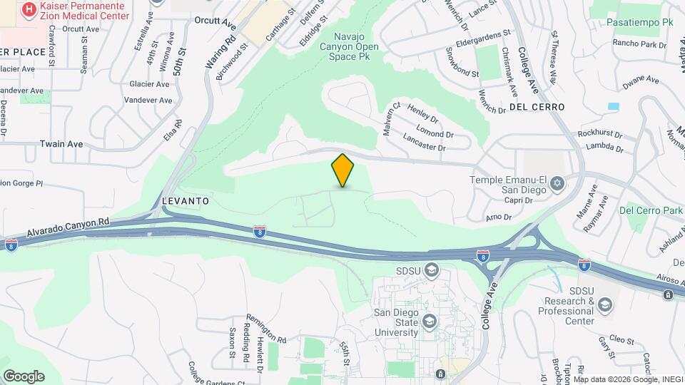 5727 Adobe Falls Rd Map and Location Details