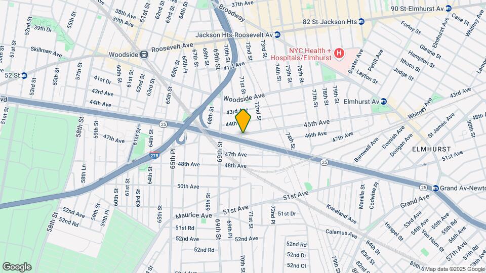 7001 Queens Blvd Map and Location Details
