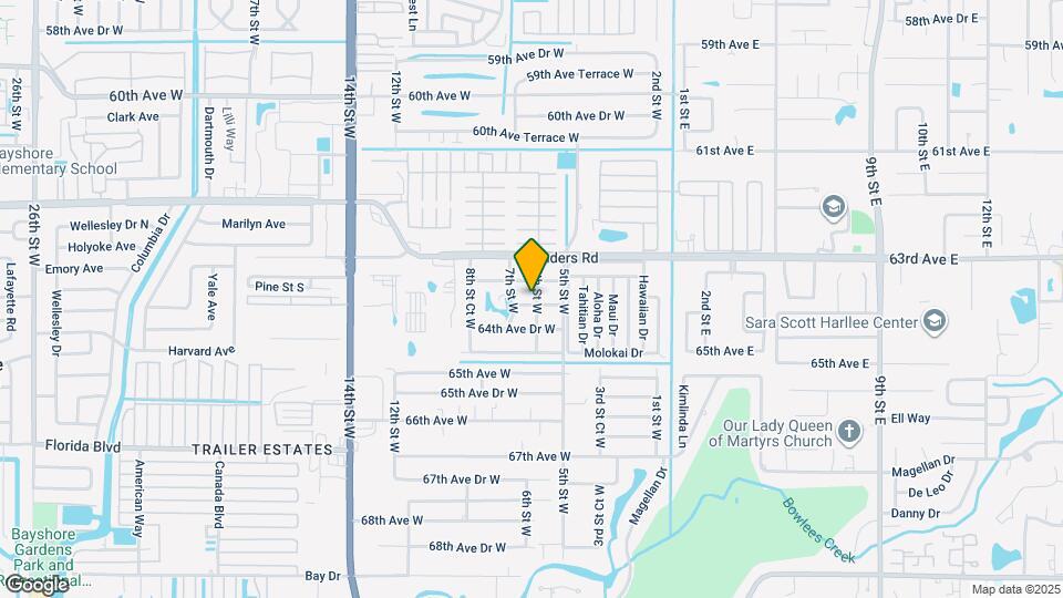 603 64th Ave W Map and Location Details
