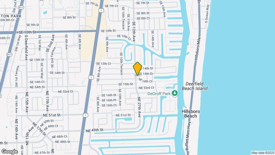 1424 SE 12th Ave Map and Location Details