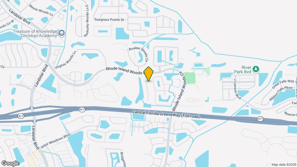 13325 Fairway Glen Dr Map and Location Details