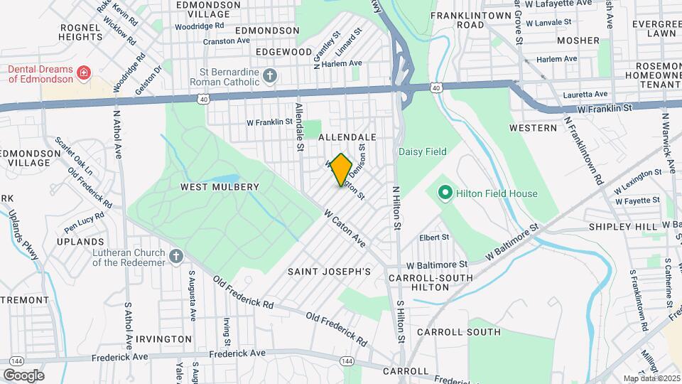 135 Denison St Map and Location Details