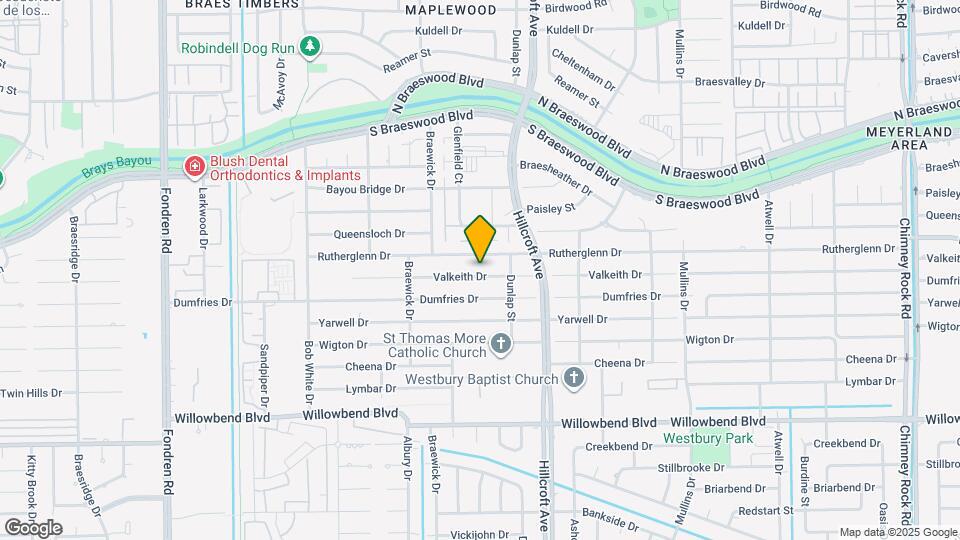 5946 Valkeith Dr Map and Location Details