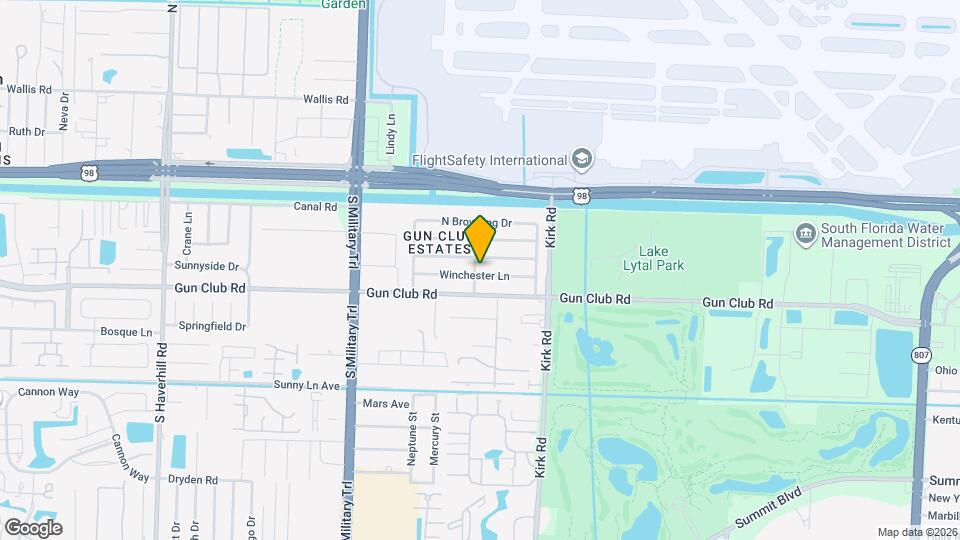 4181 Winchester Ln Map and Location Details