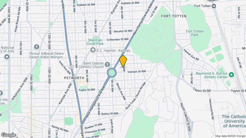 4308 4th St NW Map and Location Details