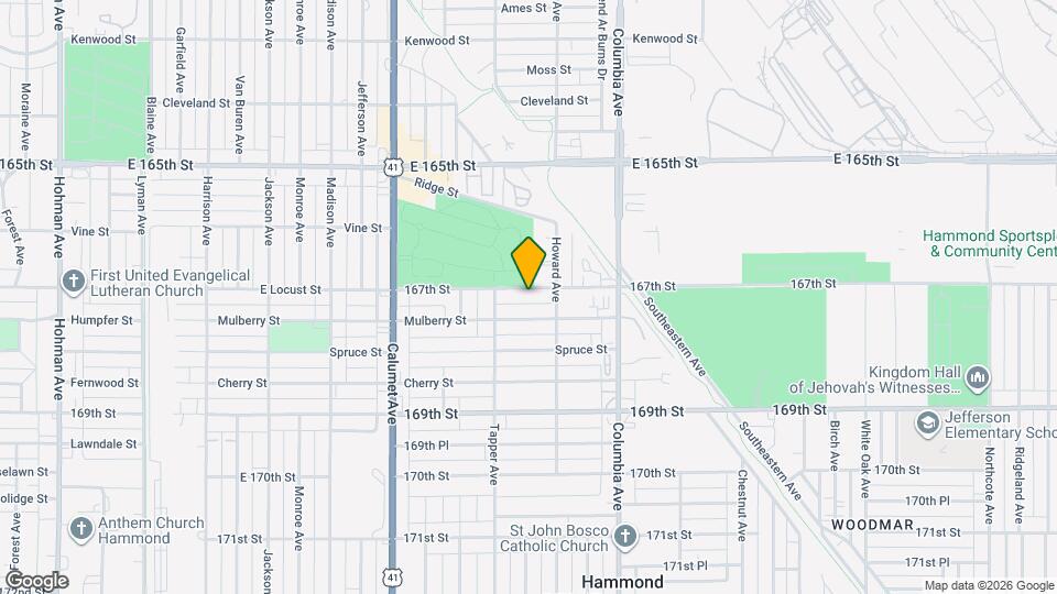 1032 167th St Mapa y Detalles de la Ubicación