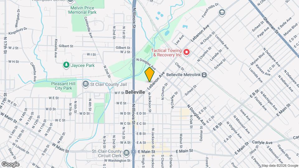 221 Lebanon Ave Map and Location Details