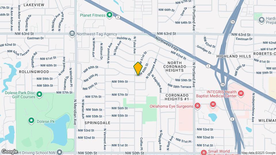 4060 NW 60th St Map and Location Details