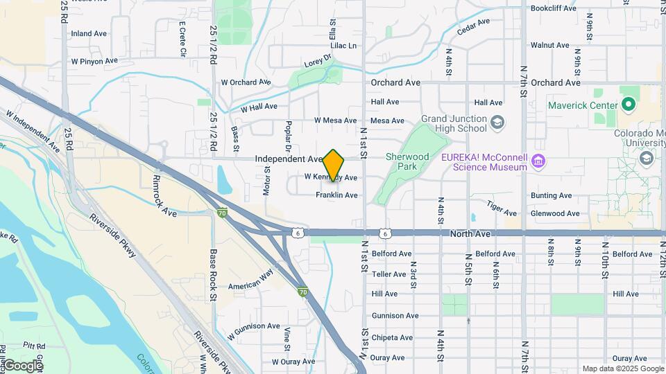 1315 Balsam St Map and Location Details