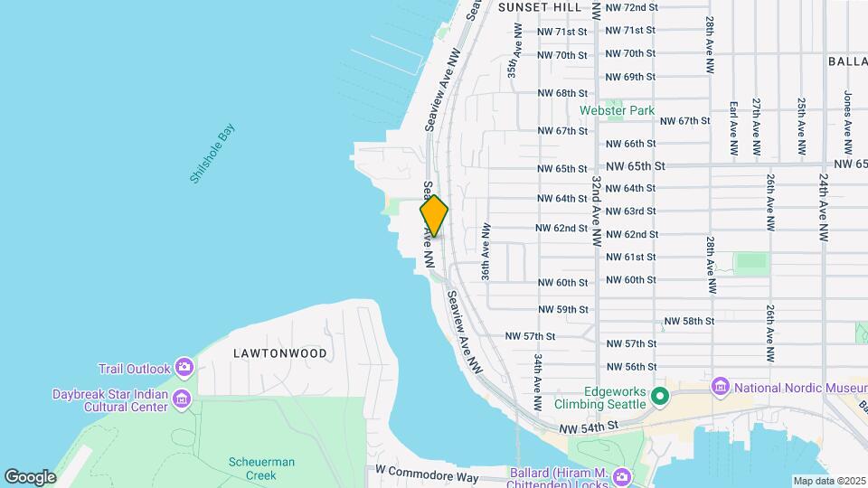 Shilshole View Condominiums Map and Location Details