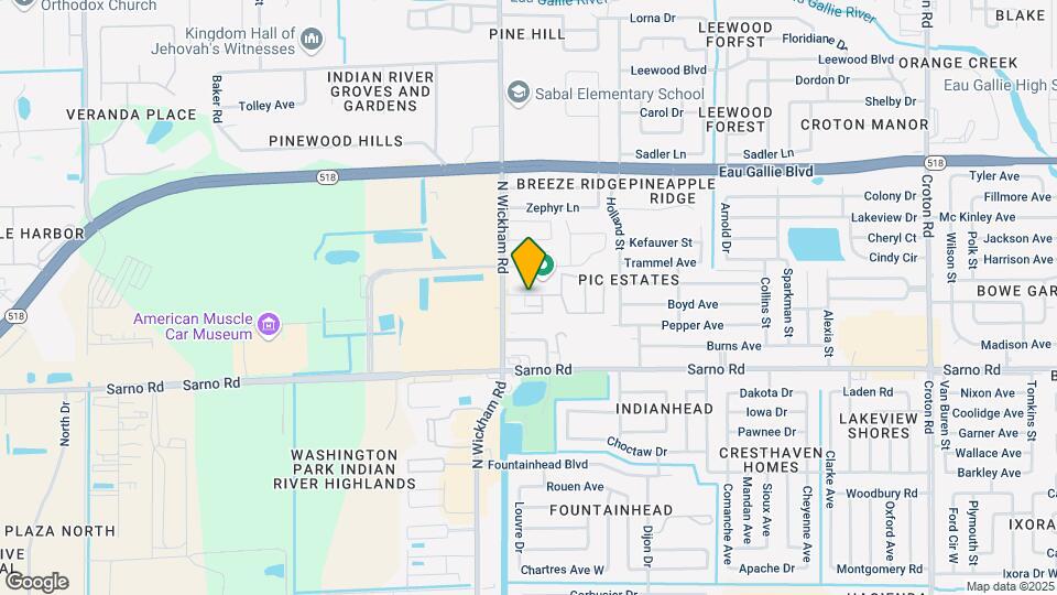 2888 Regency Dr Map and Location Details