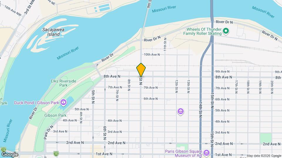 723 9th St N, Unit 723 9th St. N Map and Location Details